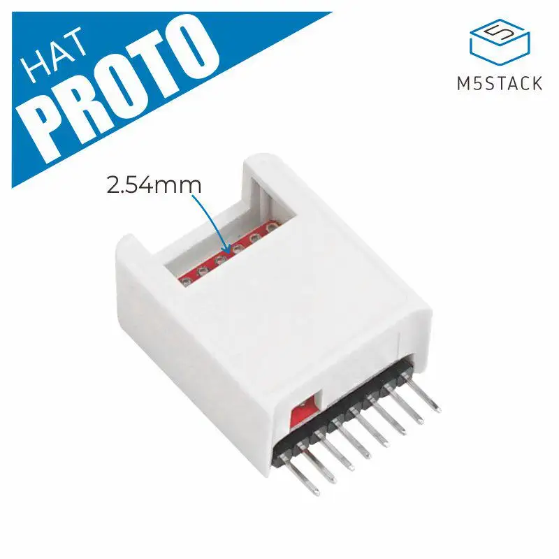 Official M5Stack Hat Proto Universal Board Supporting Circuit Design Compatible with Stick C