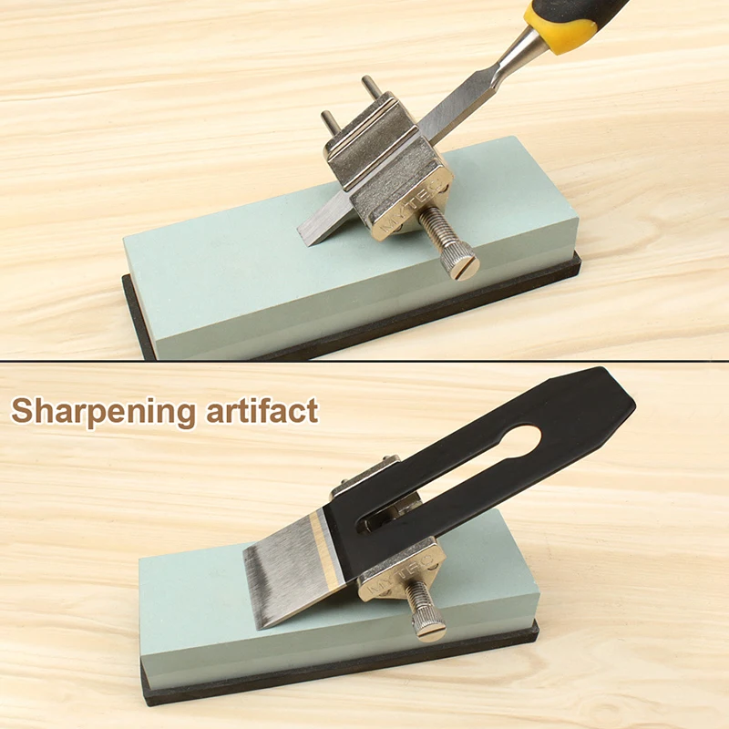 Lama per affilare i coltelli per affilare i coltelli in acciaio al carbonio da 36-86mm per rullo per affilare la guida dell'angolo di levigatura dello scalpello per legno