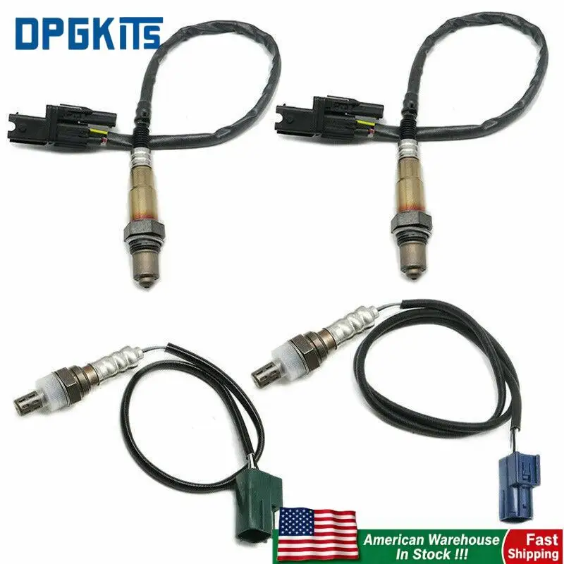 

DPGKITS 4pcs Upstream Down Oxygen O2 sensor 234-5061 234-4302 234-4312 For 2005-2006 Nissan Xterra Frontier 4.0L Car Parts