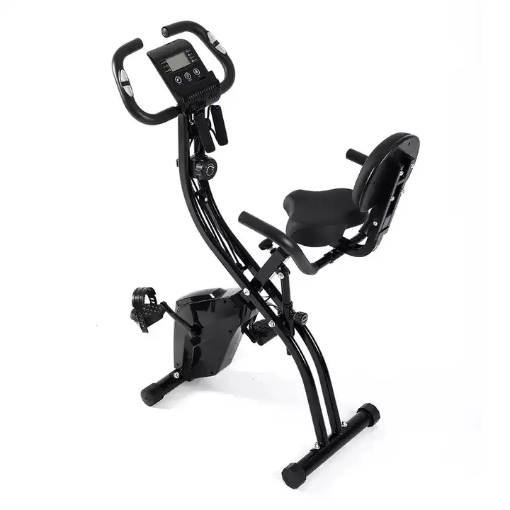 

Folding Exercise Bike with 10-Level Adjustable Magnetic Resistance | Upright and Recumbent Foldable