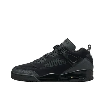 Zapatillas Nike Jordan Spizike Low para hombre, zapatillas de baloncesto cómodas y resistentes, zapatos informales clásicos de tendencia Retro de invierno, color negro