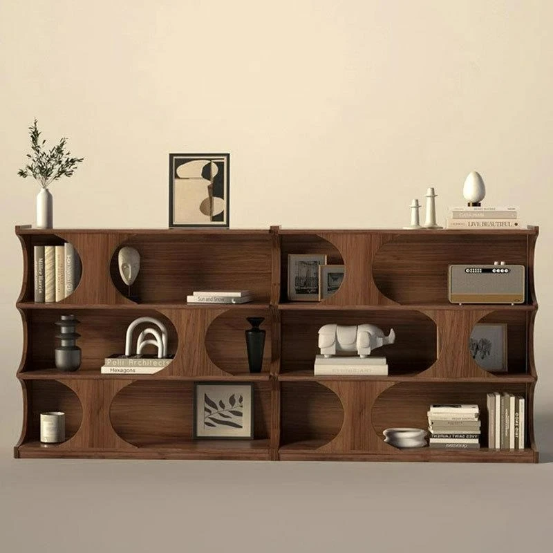 

North American black walnut solid wood display cabinet