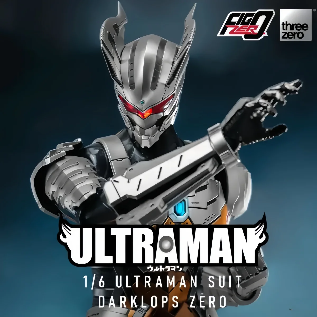 

Threezero Original FigZero Series ULTRAMAN SUIT DARKLOPS ZERO 1/6 Action Finished Product Figure Toys for Boys Gifts Collectible