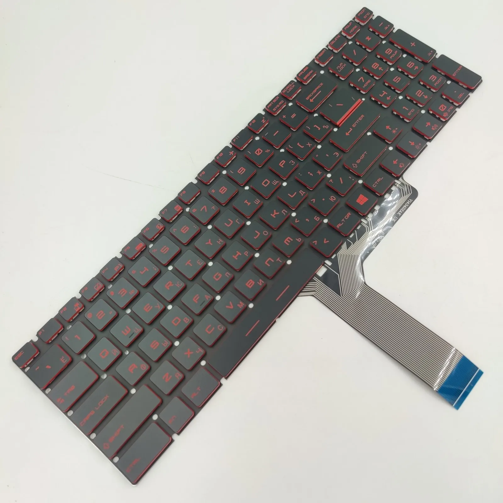 تخطيط US RU للوحة مفاتيح الكمبيوتر المحمول MSI GS60 GS63VR GS70 GS72 GS73 GT62 GT72 GT73VR GL62M