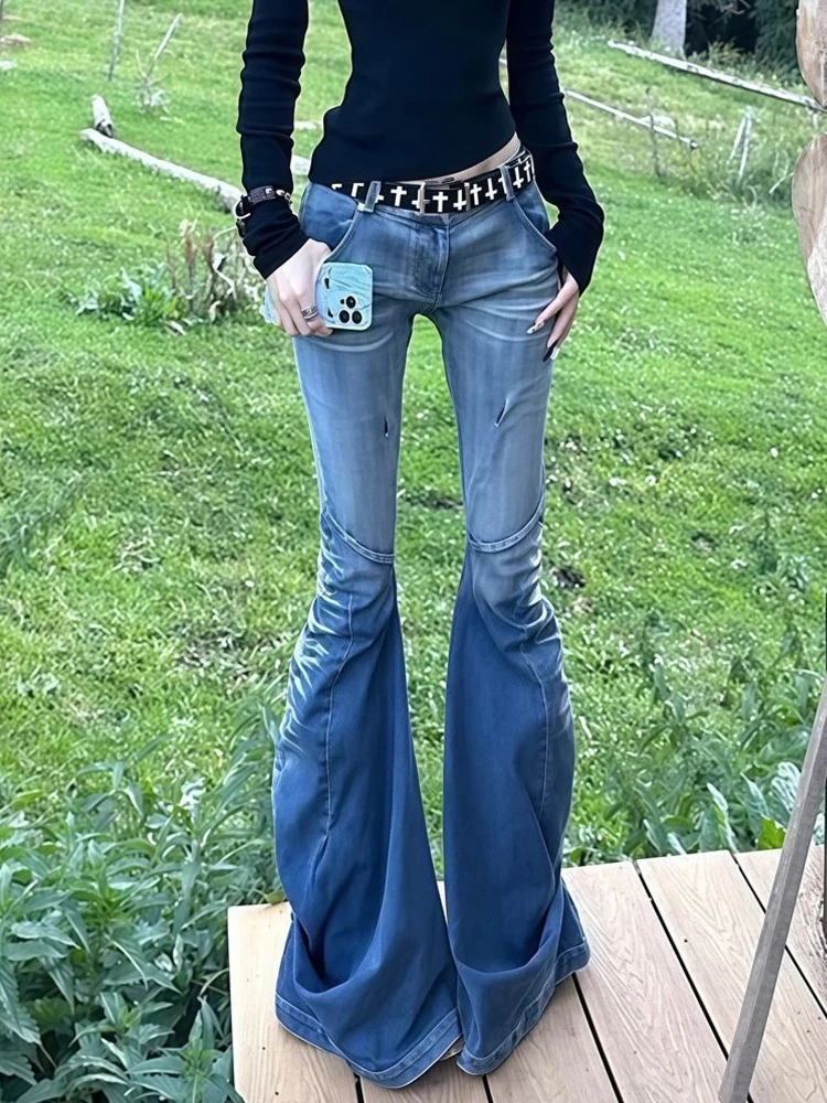 Denim Shorts High Waist Slimming Beaded Ripped Women Summer New Butterfly Frayed Loose Stylish Cute A Line Wide Leg Hot Pants