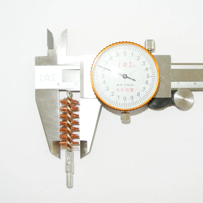 Green World 3 Stück/Lot.22cal-45cal Moppbürste, Wattestäbchen, Bronzebürste, Pistolenreinigungsbürste – Detail 10