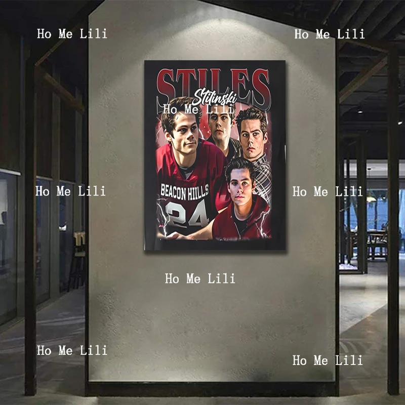 Stiles Stilinski Vintage 90's Made Movie Poster Painting Canvas Wall Art Living Room Bedroom Decoration