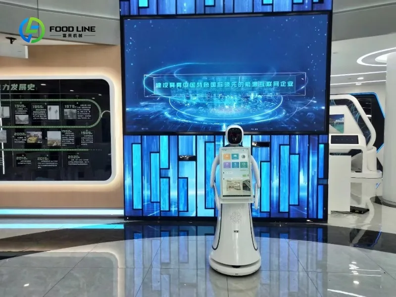 Custom Reception Robot Intelligent Service Robot AI Welcome Guide Robot Hotel Restaurant Mall Interactive Assistant Machine