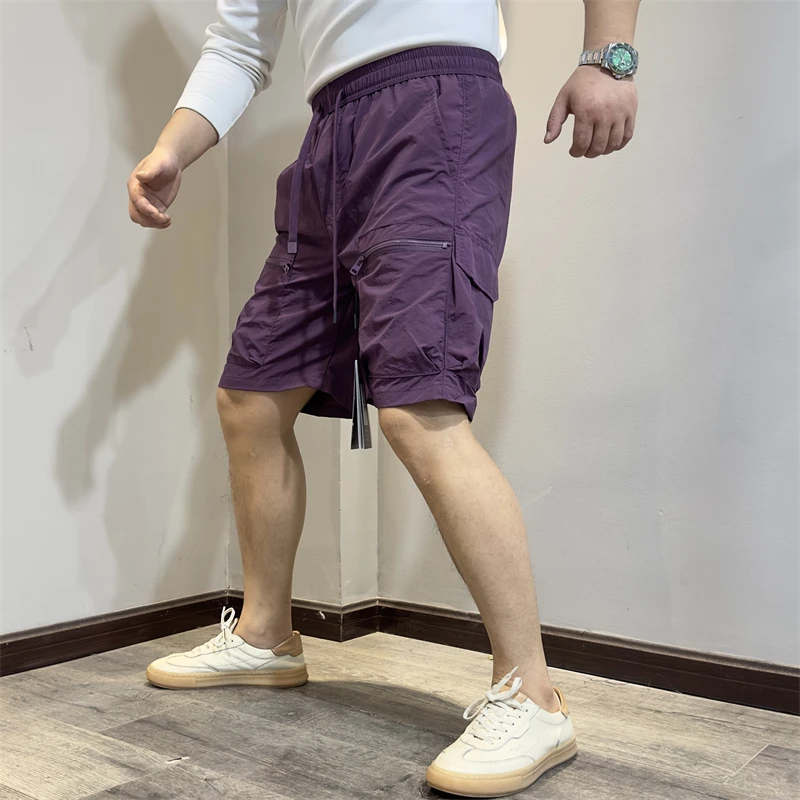 

Outdoor Men's Casual Loose Fit Spor orts Five-Quarter Length Summer Thin Youthful Active Sle Daily Wear