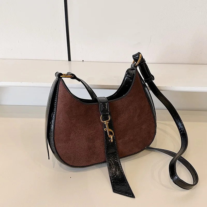 

‌2025 Retro Underarm Bag - Vintage Crossbody/Shoulder Purse, Multi-Way Handheld Organizer, Trendy Minimalist Design for Women