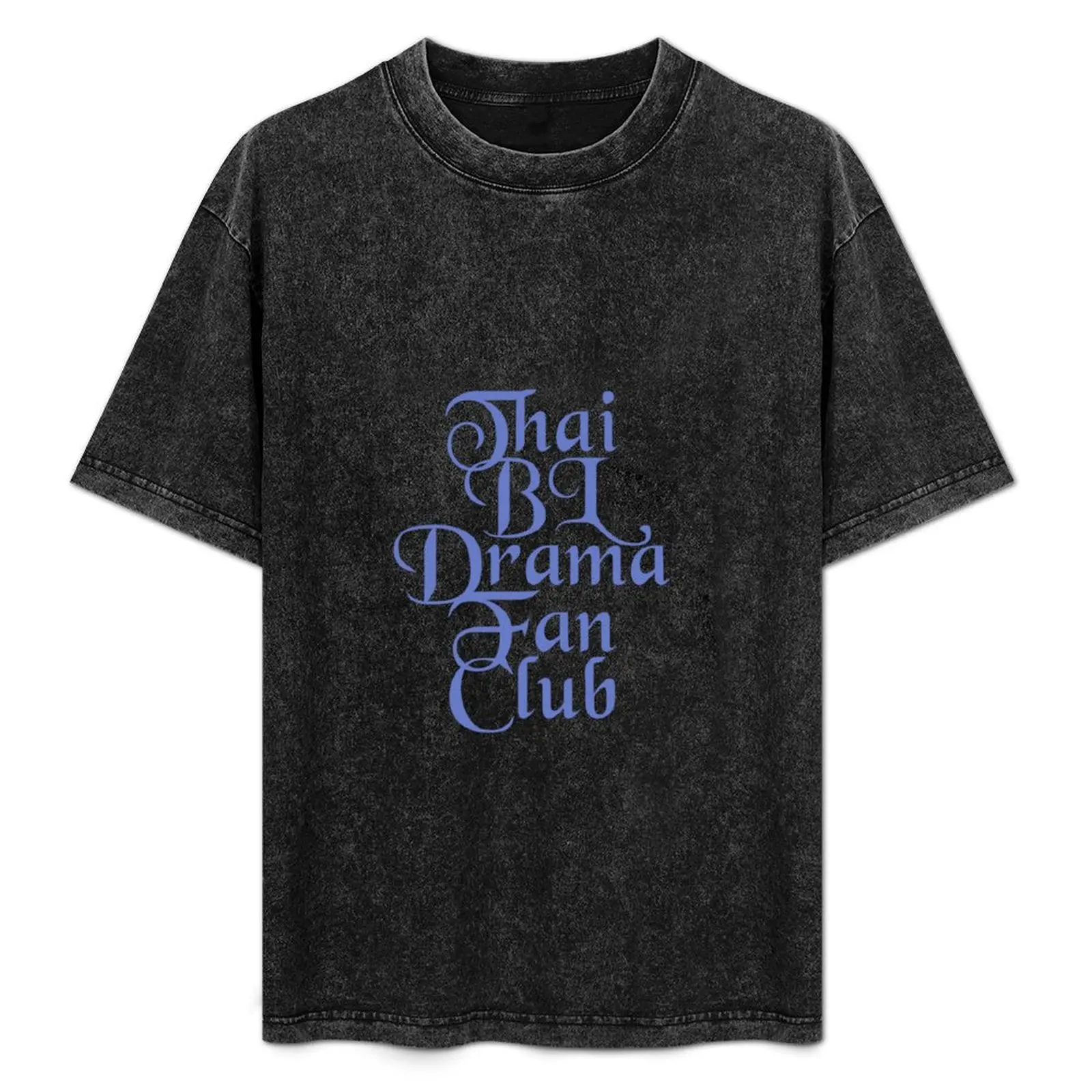 

Thai BL Drama Fan Club T-Shirt Basic Breathable Solid Color T-Shirt