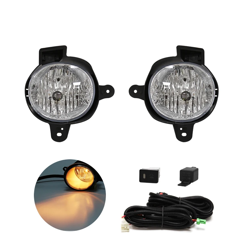Led Fog Light Foglamps For Toyota Hilux Vigo Champ 2011 2012 2013 2014 Front Bumper Auto Driving Daylights Car Accessories