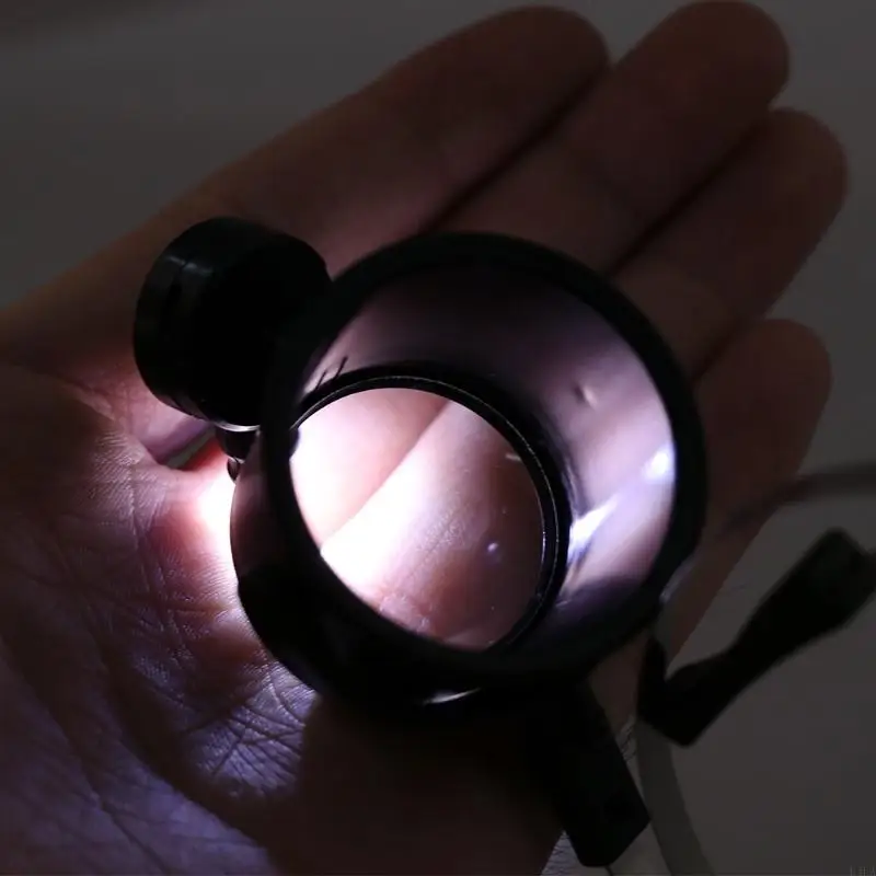 

U4LA Practical 10X LED Hands Eye Loupe Jewelry Watch Repair Magnifier Headband