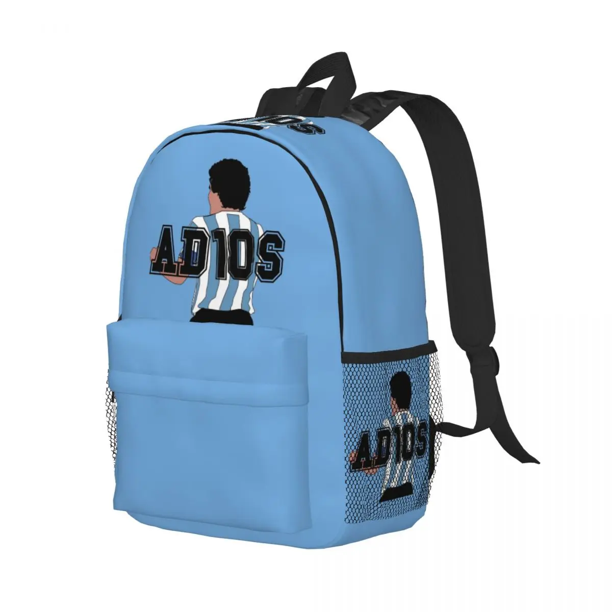 

Diego Armando DIOS Maradona Argentina Football Soccer Backpack Student Boys Girls BookBag School Bag Shoulder Bags for Men Women
