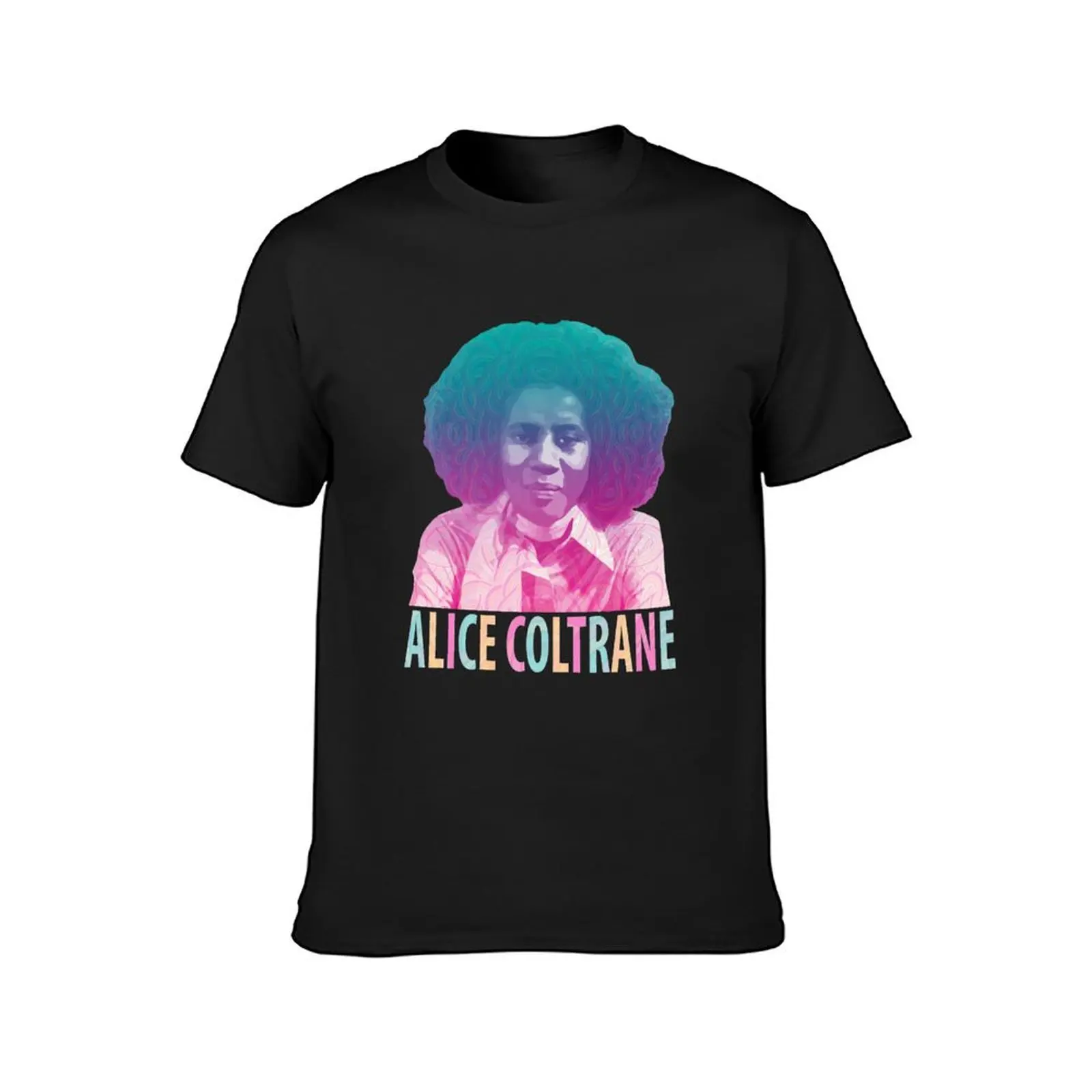 Alice Coltrane Transcendental Spiritual Jazz T-Shirt Blouse anime clothes blanks black t shirts for men