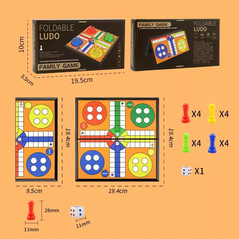 Set Permainan Papan Ludo Inter - Board Game Ludo ulasan dan harga