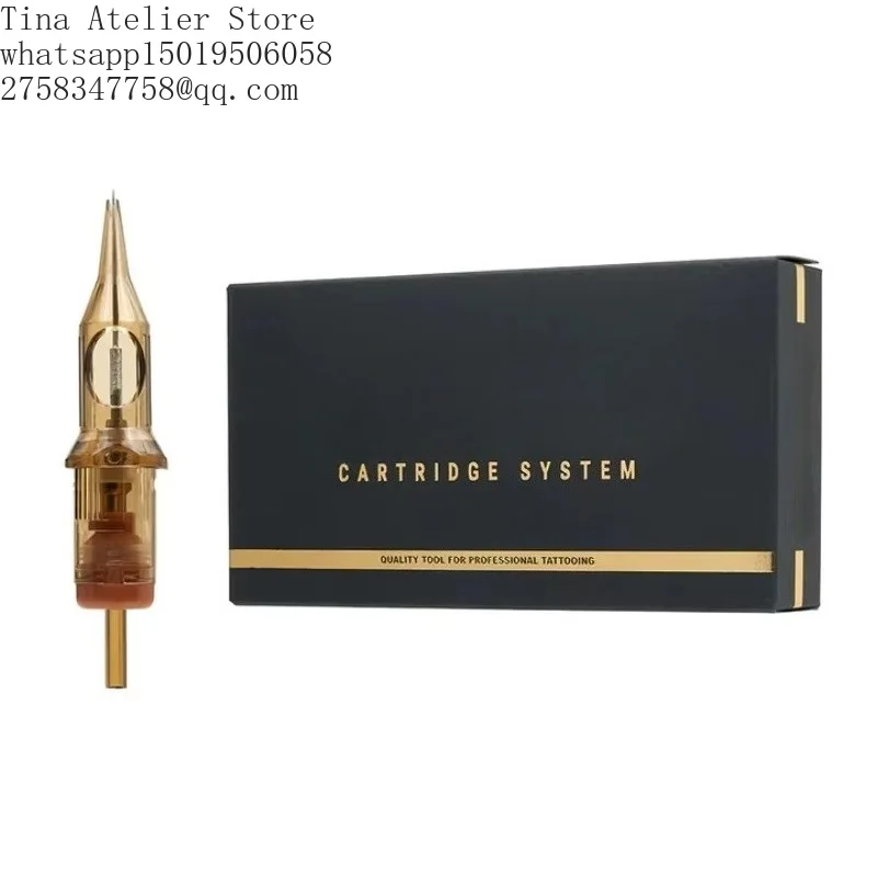 Kwadron Tattoo  Tattoo Cartridge Super Tight Liners #8 1RL Long Taper Tattoo  Cartridges Diy