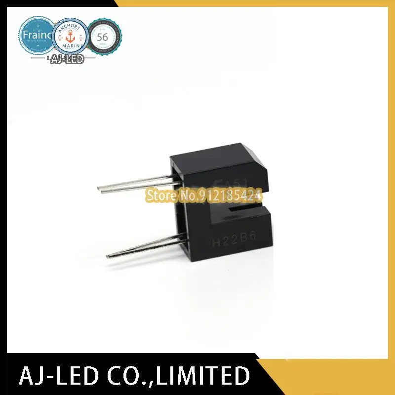 10pcs/lot H22B6 Transmissive Photoelectric Switch Photoelectric Sensor Groove Type Optocoupler Slot Width 3mm Interrupter new