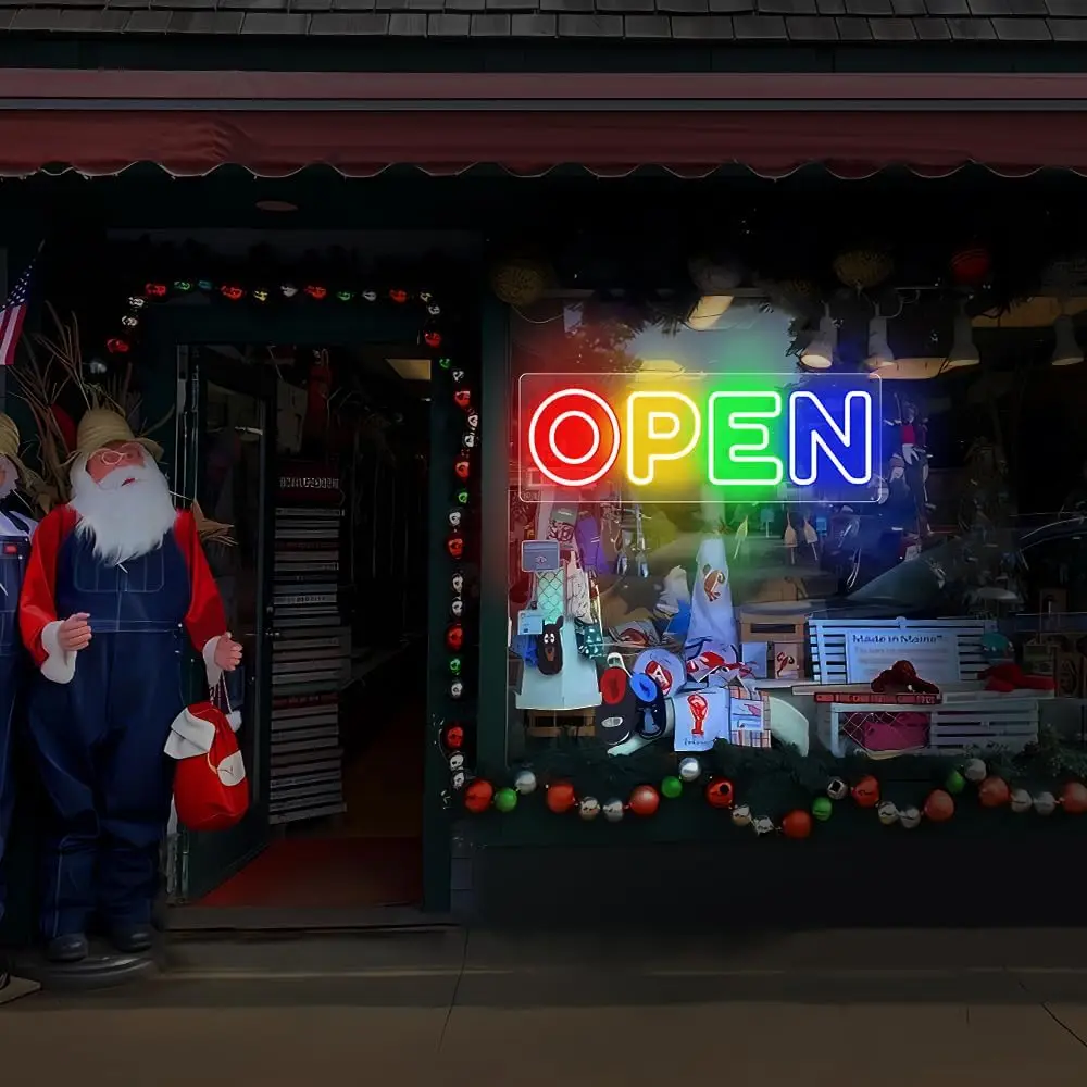 Open Borden Voor Zakelijke Ultra Helder Met Aan/Uit-Schakelaar Voor Etalage Glazen Deur Winkel Bloemisten Bar Salon Cafés Pub