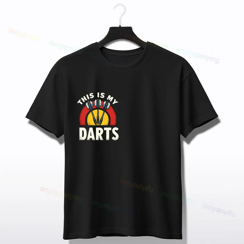 تي شيرت رمي السهام مع أذرع مشغل السهام تي شيرت جرافيك بأكمام قصيرة 100% قطن تي شيرت لباس غير رسمي للاستخدام اليومي والسفر #6
