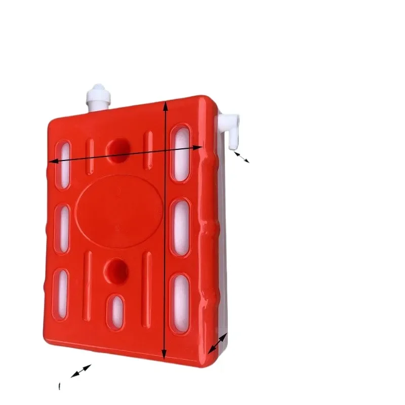 Thickened Auxiliary Water Tank Radiator Reservoir Compatible with Zongshen Longxin Three Wheeled Motorcycle Cooling System