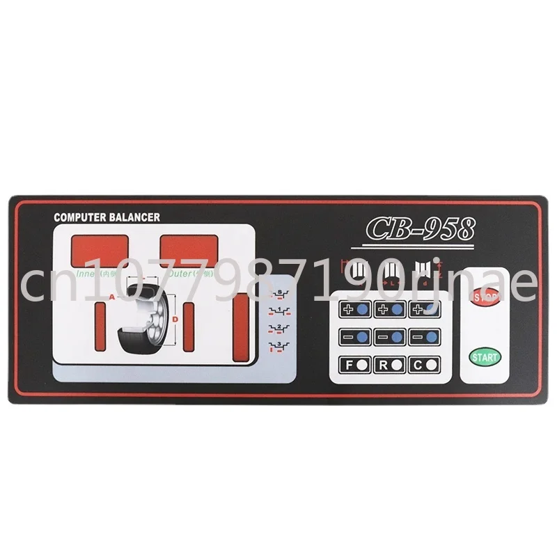 Machine Accessories Tyre Dynamic Balancer Control Panel Operation Press Button Panel Touch Switch