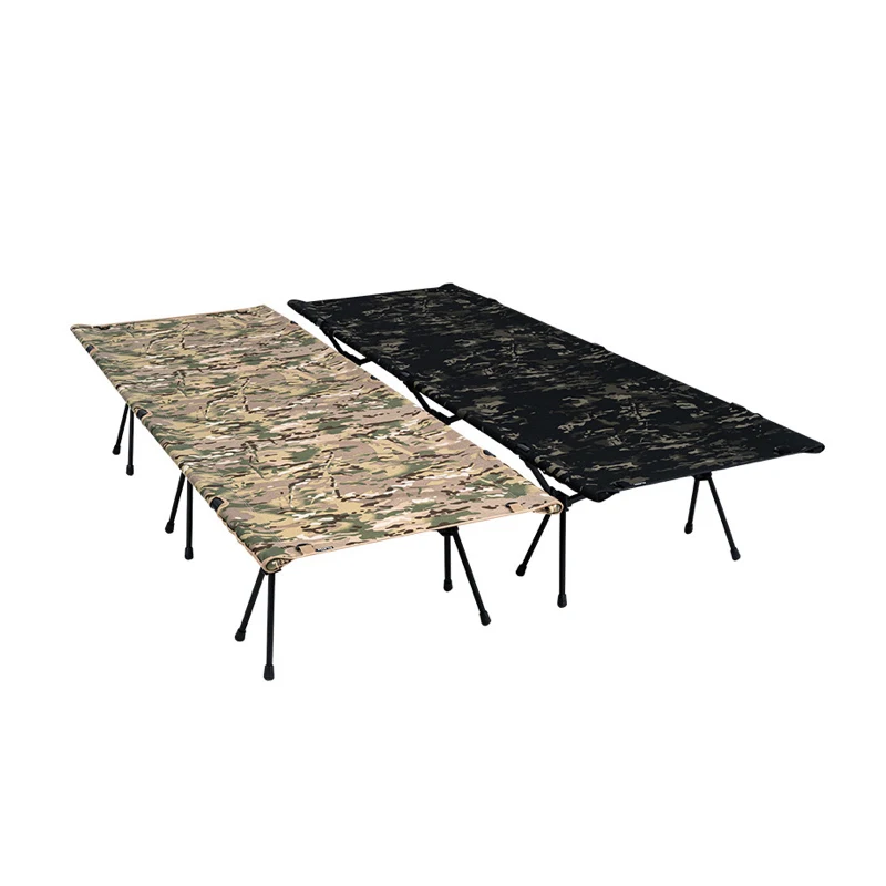 

Outdoor Furniture Sun Lounge Cot Folding Camping Bed Lightweight Aluminium Single Sleeping Bed Cot