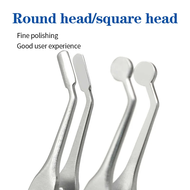 Meibomian gland massage forceps, steel blockage, unblocking fat, flipping eyelids, squeezing eyelid clips