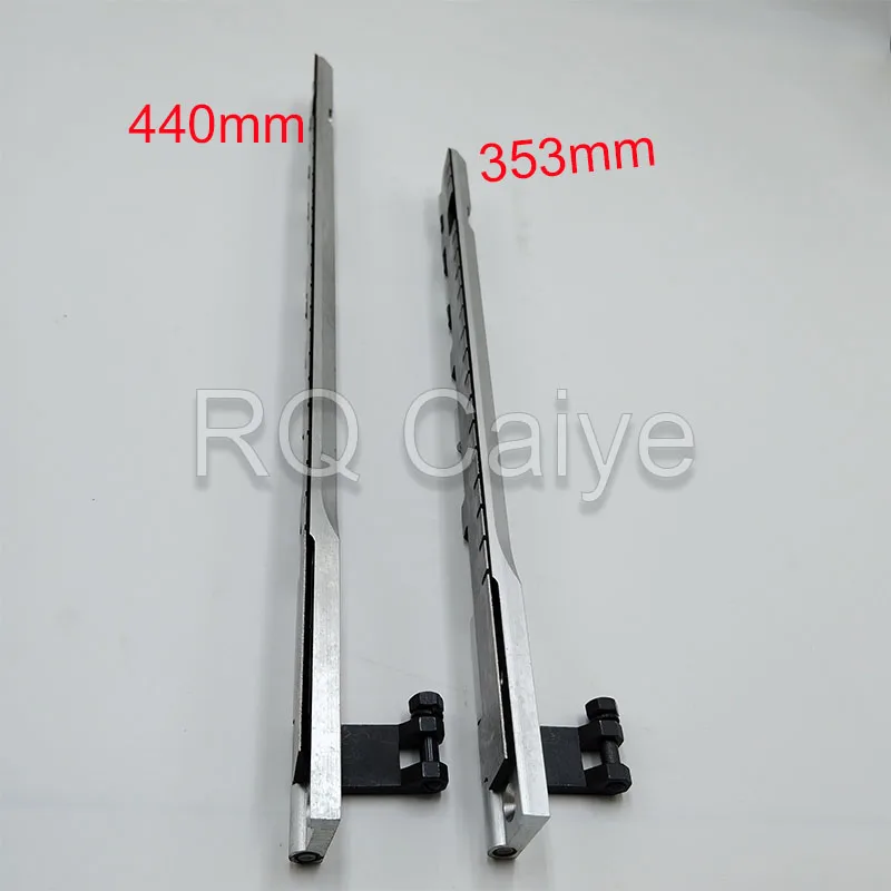 

2PCS T-1304F GT-1304 Gripper Bar Length 440/353mm For Heidelberg Gripper Arm T-Platen Platen Gripper Bar Assembly Windmill