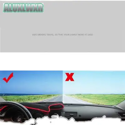 Car Dashboard Avoid Light Pad Instrument Platform Desk Cover Mats Carpets Auto Accessories for Great Wall FLORID 2008 to 2011