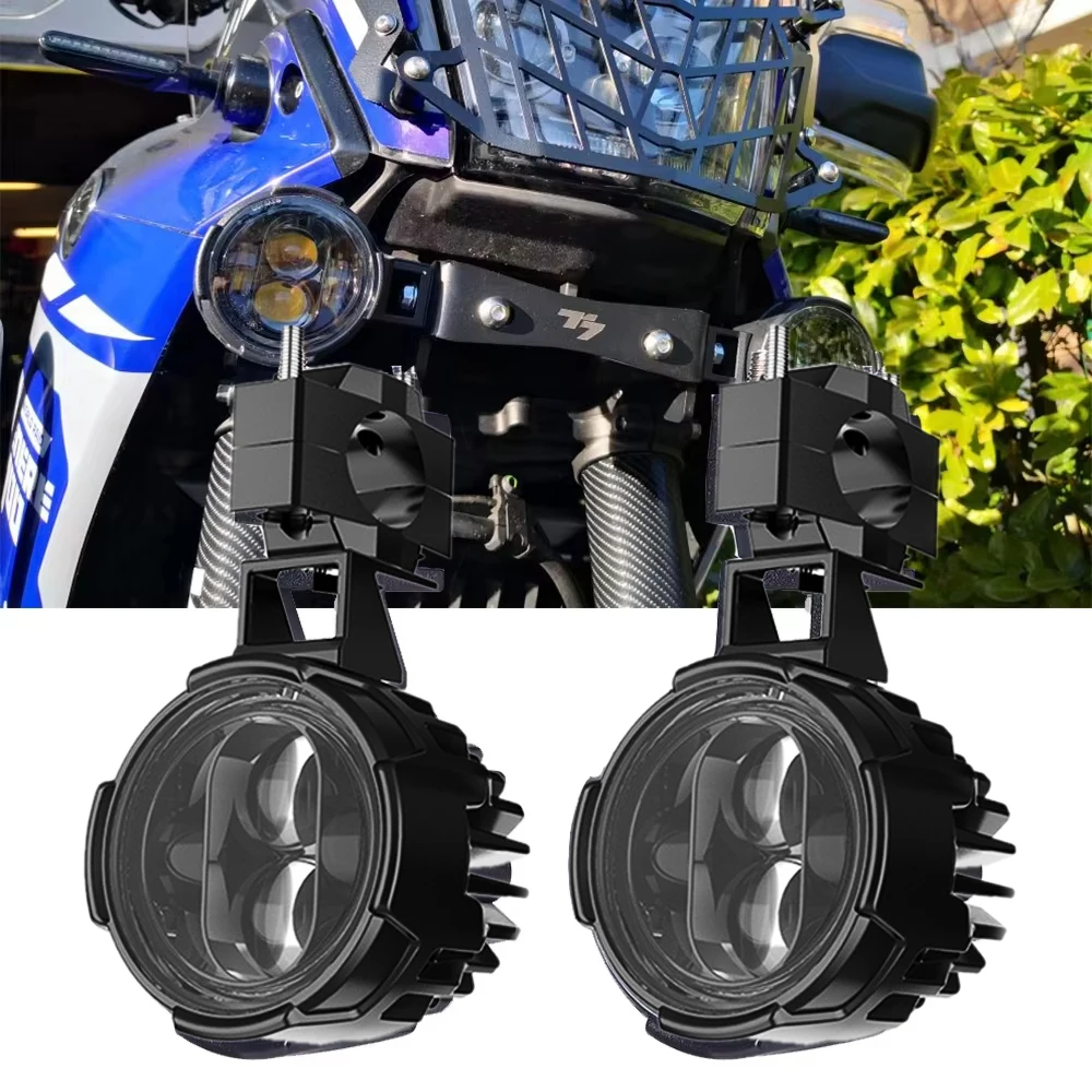 

Motorcycles Headlight Led Auxiliary Driving Light For Honda Suzuki BMW R1200GS F800GS F700GS YAMAHA TENERE 700 Front Fog light.