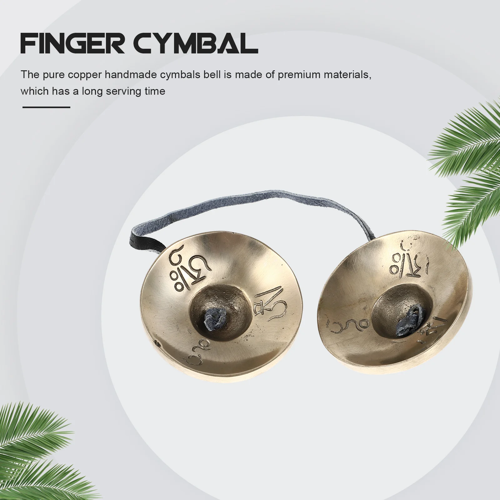 

Pure Copper Handmade Cymbals Bell Buddhist Meditation Bell Yoga Percussion Instrument Tibetan Religious Supply