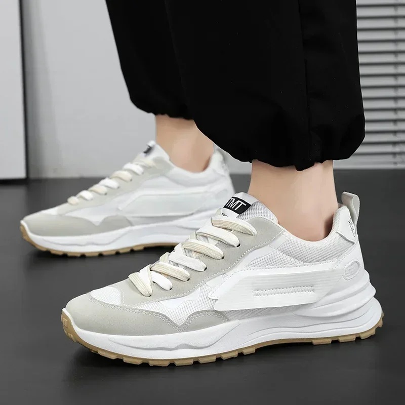 

Мужская обувь 2024, осенняя новая ретро-тренд, универсальная дышащая спортивная повседневная удобная модная обувь для бега