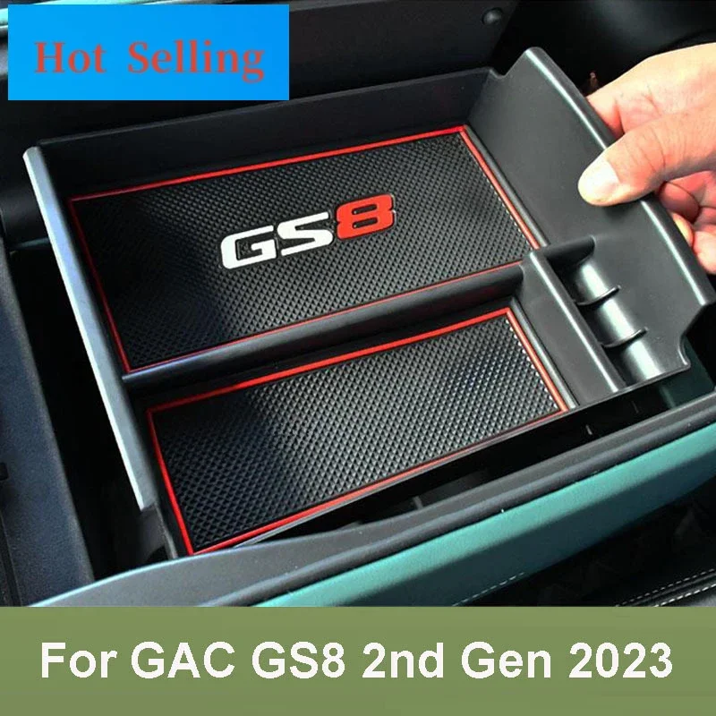 

For Trumpchi GAC GS8 2nd Gen 2023 Interior Accessories Car Armrest Box Storage Box Content Box Center Console Organizer