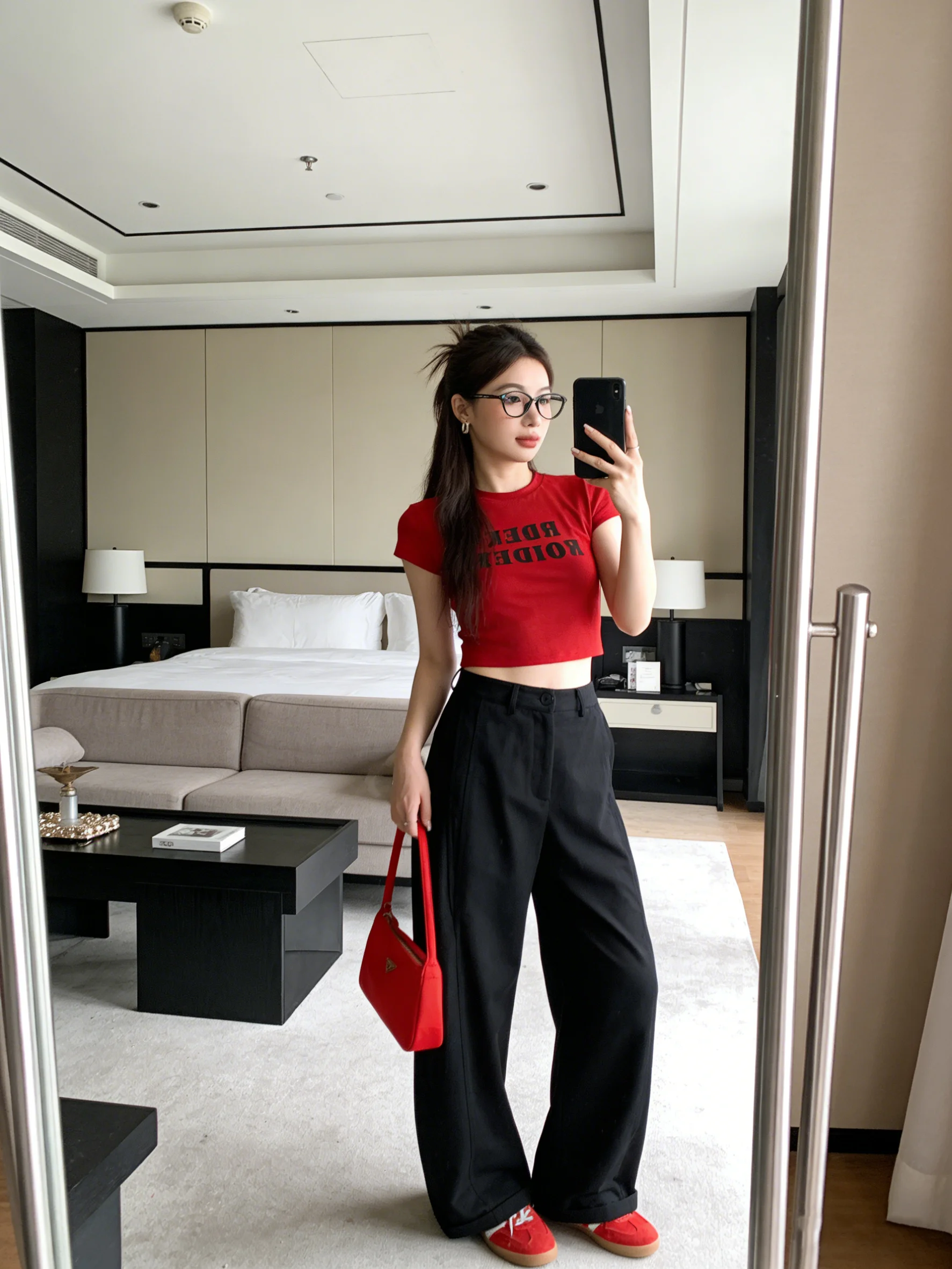 

Bla High Waist Wide Leg Pants Retro Sle Commuter Denim Korean Faion Ladies Jeans Spring Summer Early Season Casual Wear