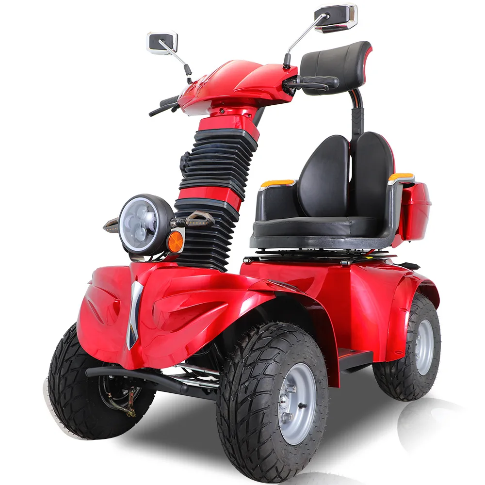 1000W60V20Ah Four Wheel Mobility Scooter Top Speed 25km/h