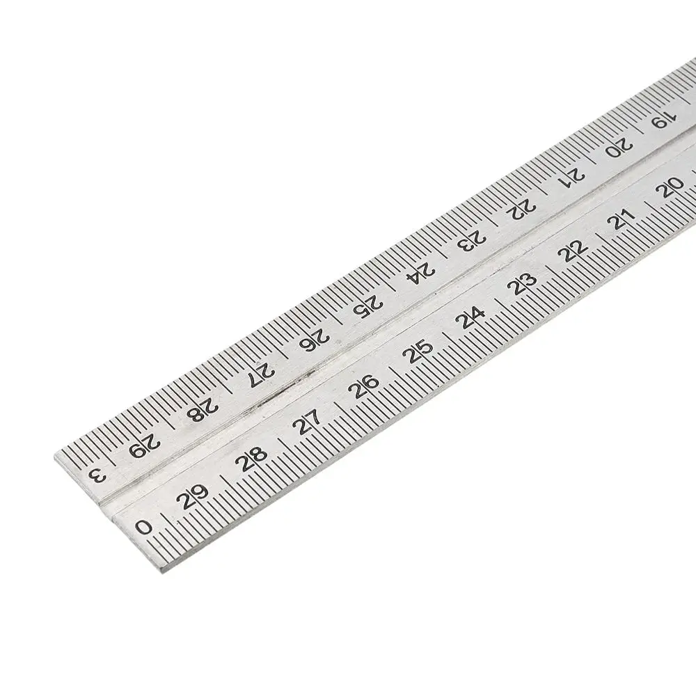 Drillpro Adjustable 300mm Aluminum Alloy Combination Square 45 90 Degree Angle Scriber Steel Ruler Woodworking Line Locator Rule