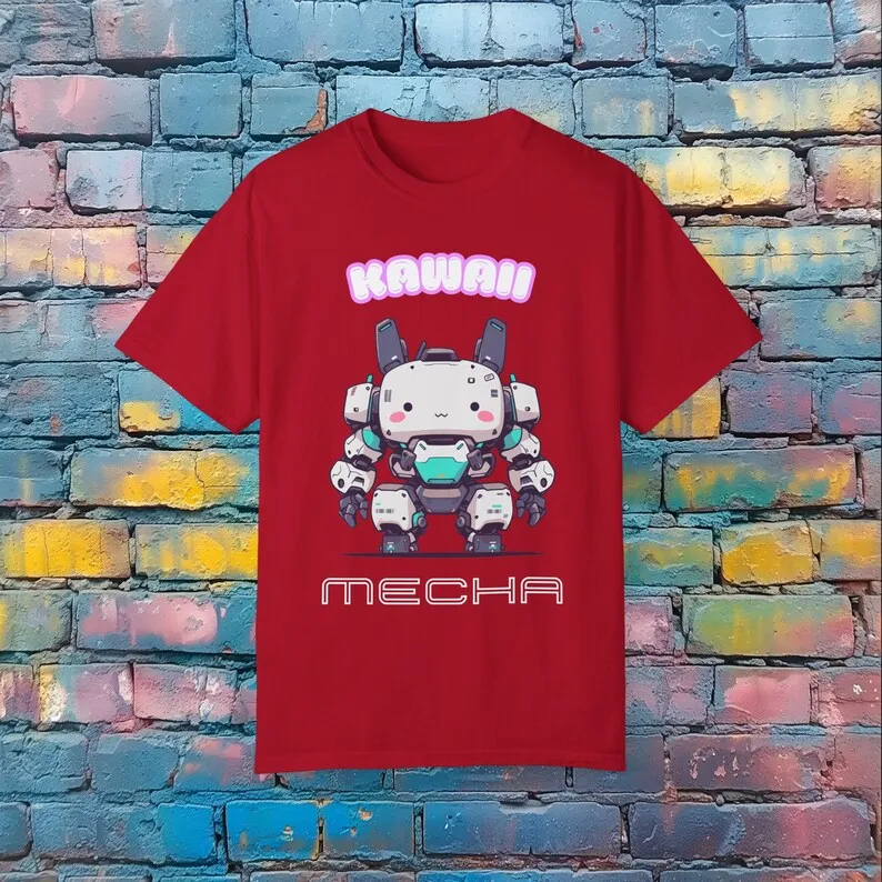 Kawaii Mecha T-Shirt - Cute Mech Tee