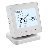 86X86mm Smart Wireless Thermostat For Gas Boiler Room Heating RF Home Temperature Controller Programmable WiFi Thermostat