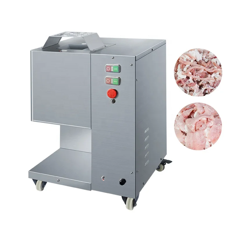 Commercial Stainless Steel Electric Automatic Minced Meat Chicken Breast Dicer and Slicer Slicing Machine