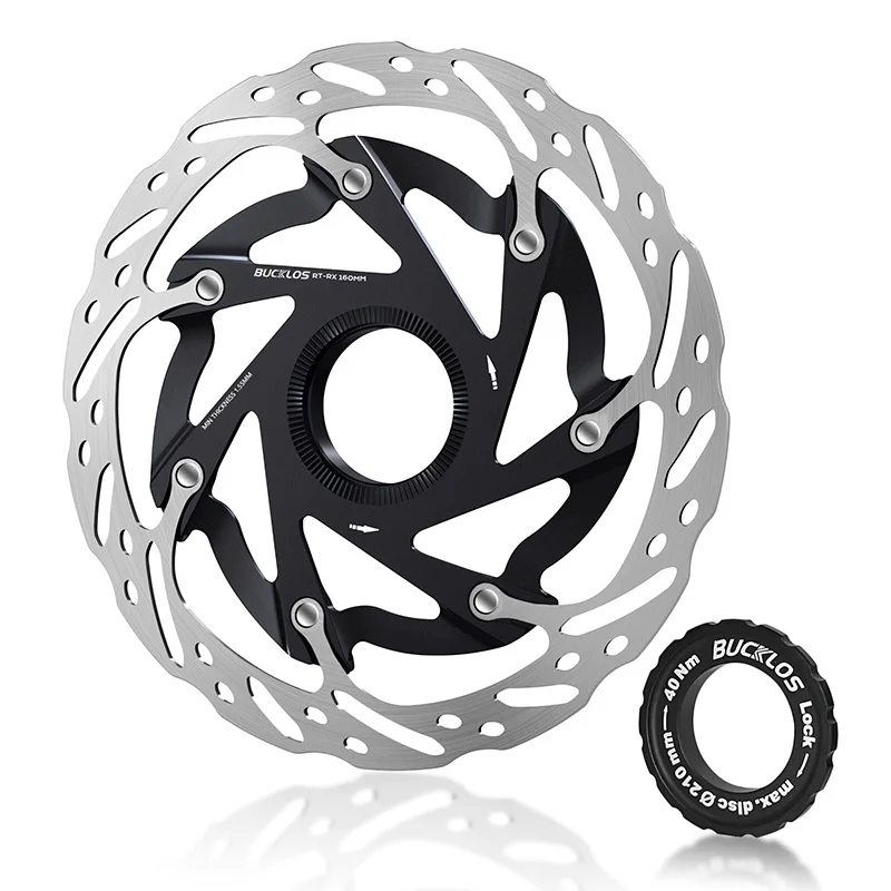 

140/160mm Bicycle Centerlock Brake Disc Aluminum Alloy Heat Dissipation Bike Brake Rotor For Mountain Road Bikes Cycling Parts