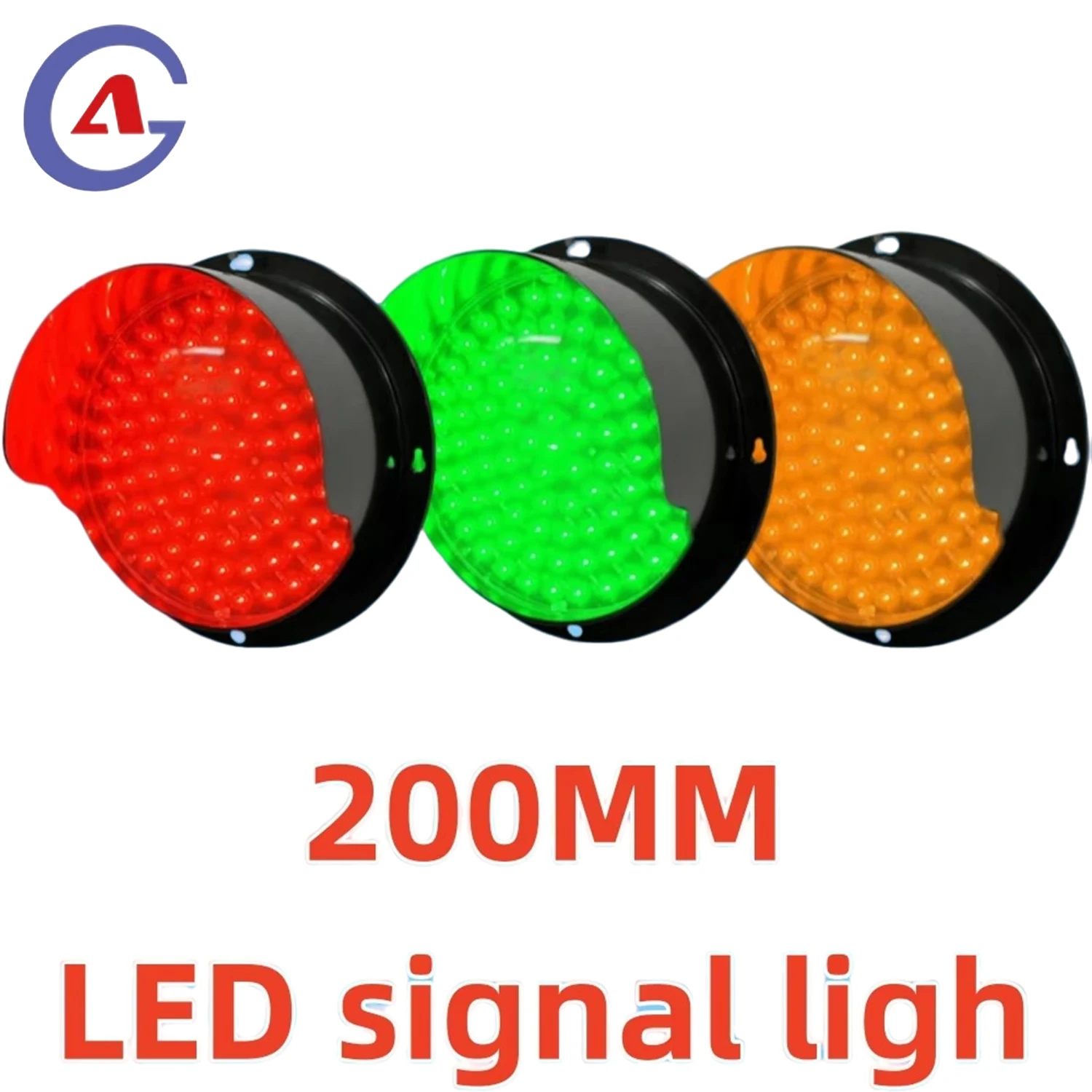 

Traffic Light 200mm | Red Yellow Green LED Traffic Light | PC Housing | DC 12V | 200mm Diameter| IP65| waterproof|High quality
