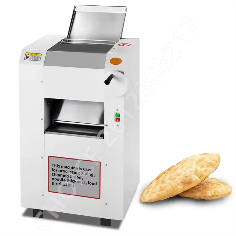 

220V Commercial Dough Press Machine Equipment Automatic Pizza Croissant Presser Sheeter Fondant Cutter Dough Press Roller Maker