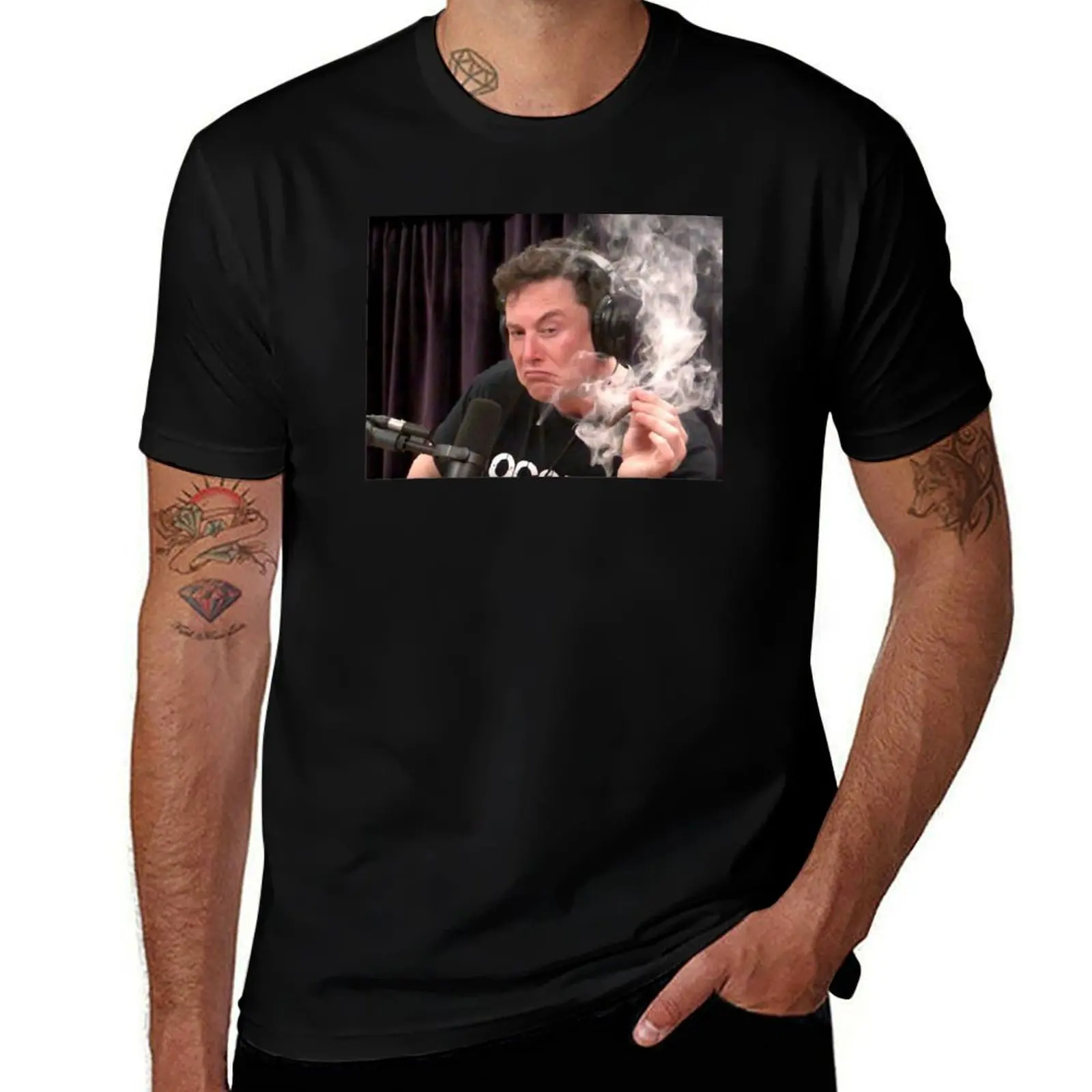 

Футболка Илон Маск Джо Роган, футболки для мужчин, хлопковые забавные футболки для мужчин, винтажные забавные футболки с рисунком, темный юмор, футболка