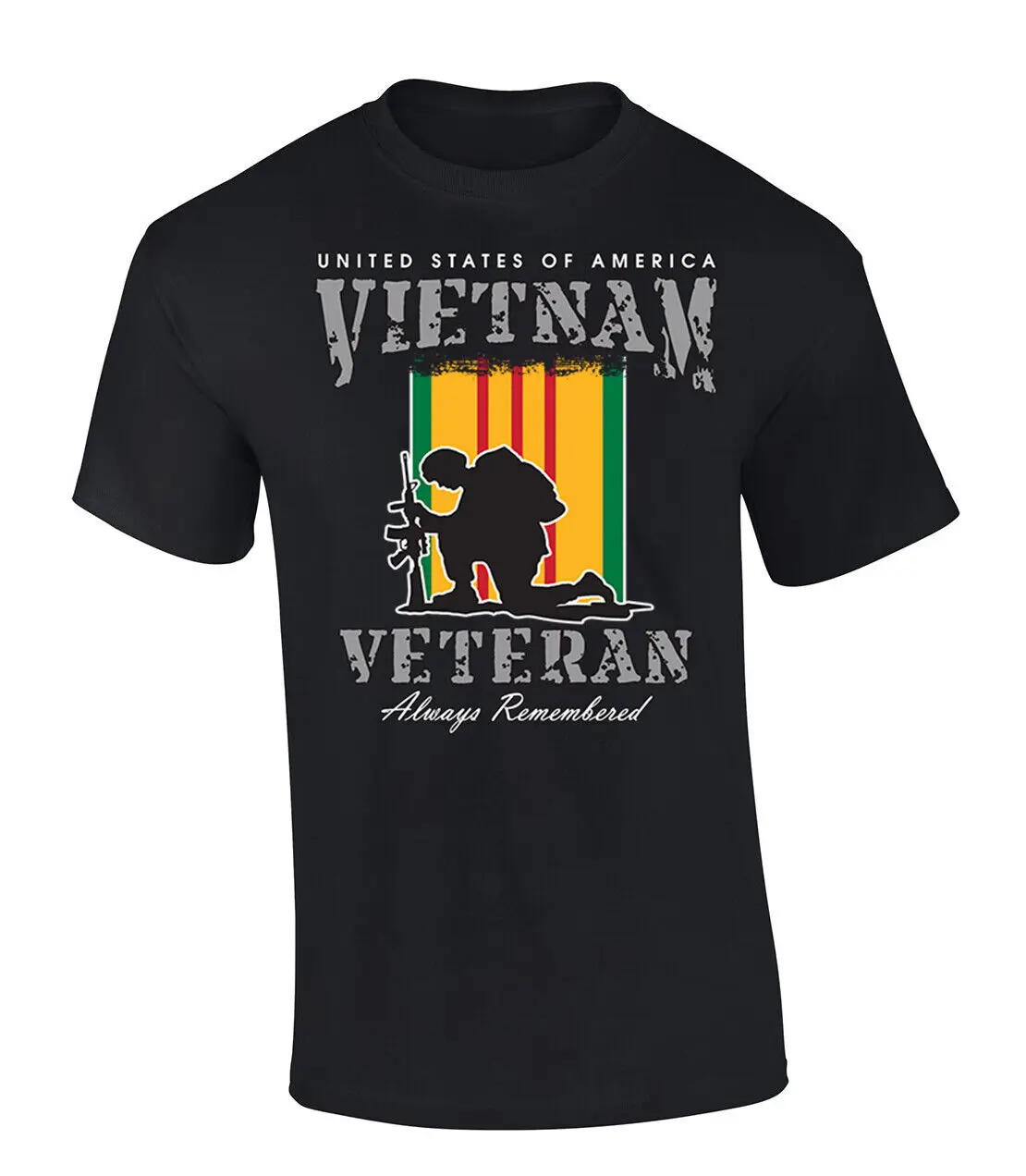 Футболка Trenz Company Kneeling Вьетнамский ветеран