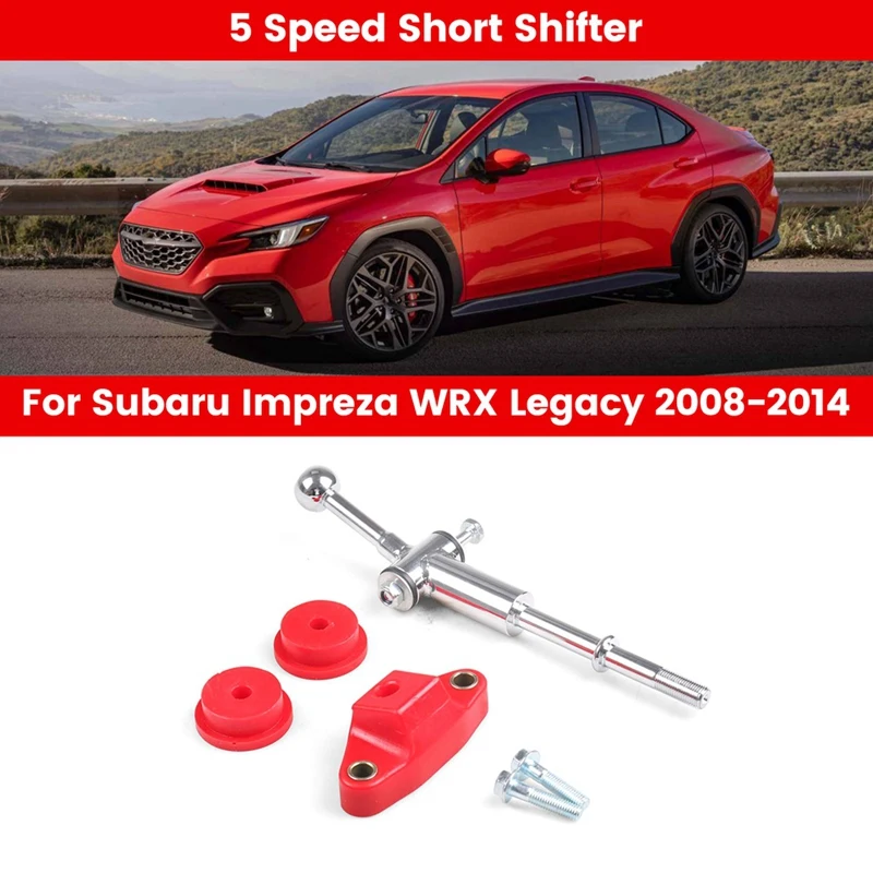 

5 Speed Short Shifter W/ Stabilizer Bushing For Subaru Impreza WRX Legacy 2008-2014 Replacement Accessories