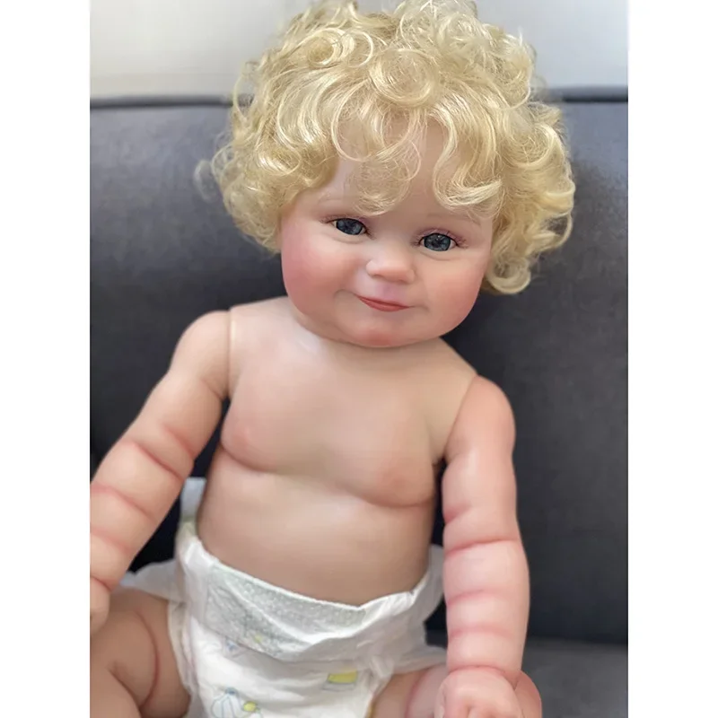 

NPK 18''High Quantity Full Body Reborn Baby Maddie with 3D Skin Multiple Layers Painting with Visible Veins Soft Touch Doll