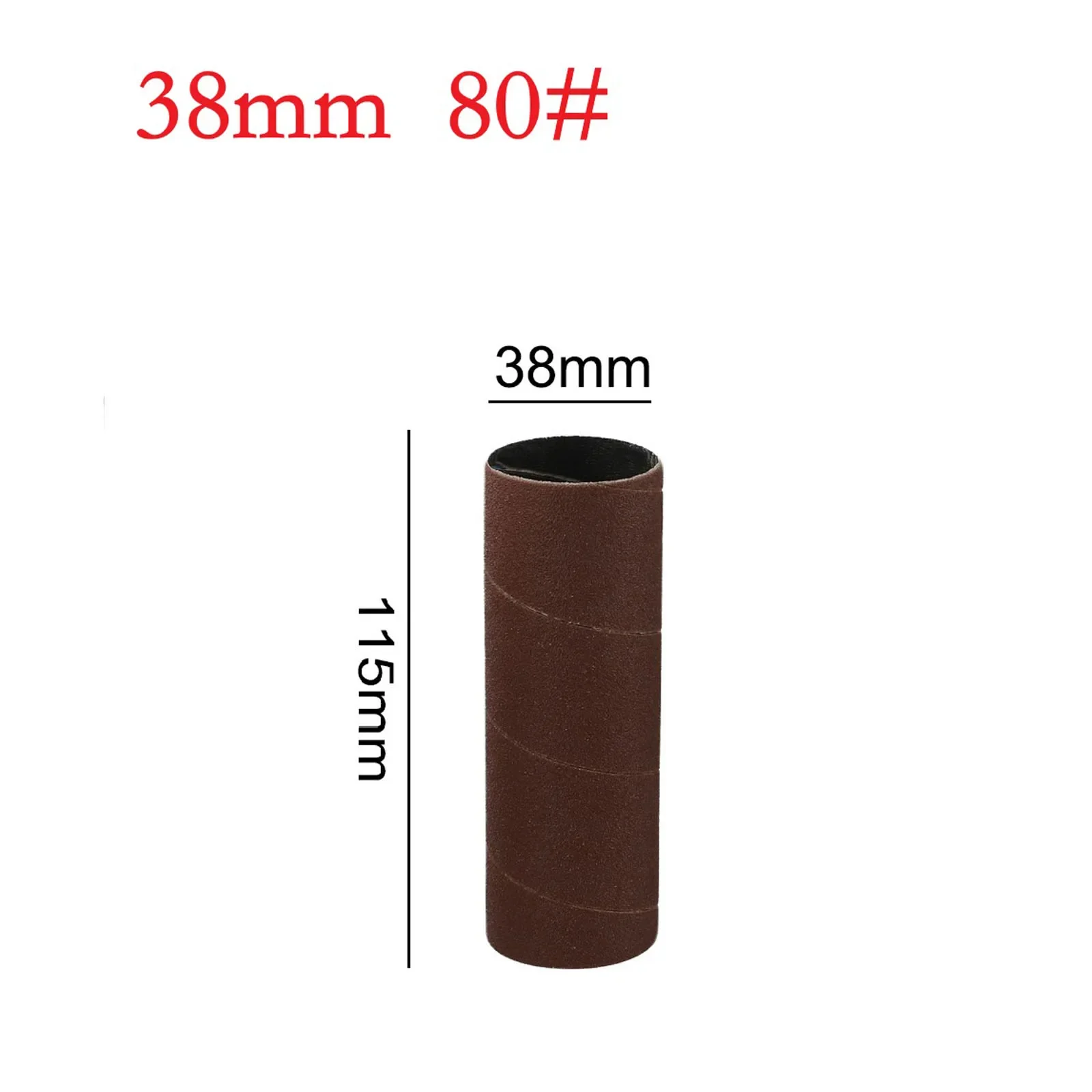 For Woodworking 115mm 4.5inch Sanding Drum Sleeve Professional Sanding Results Spindle Sanding Sleeves 80 Grit 150 Grit