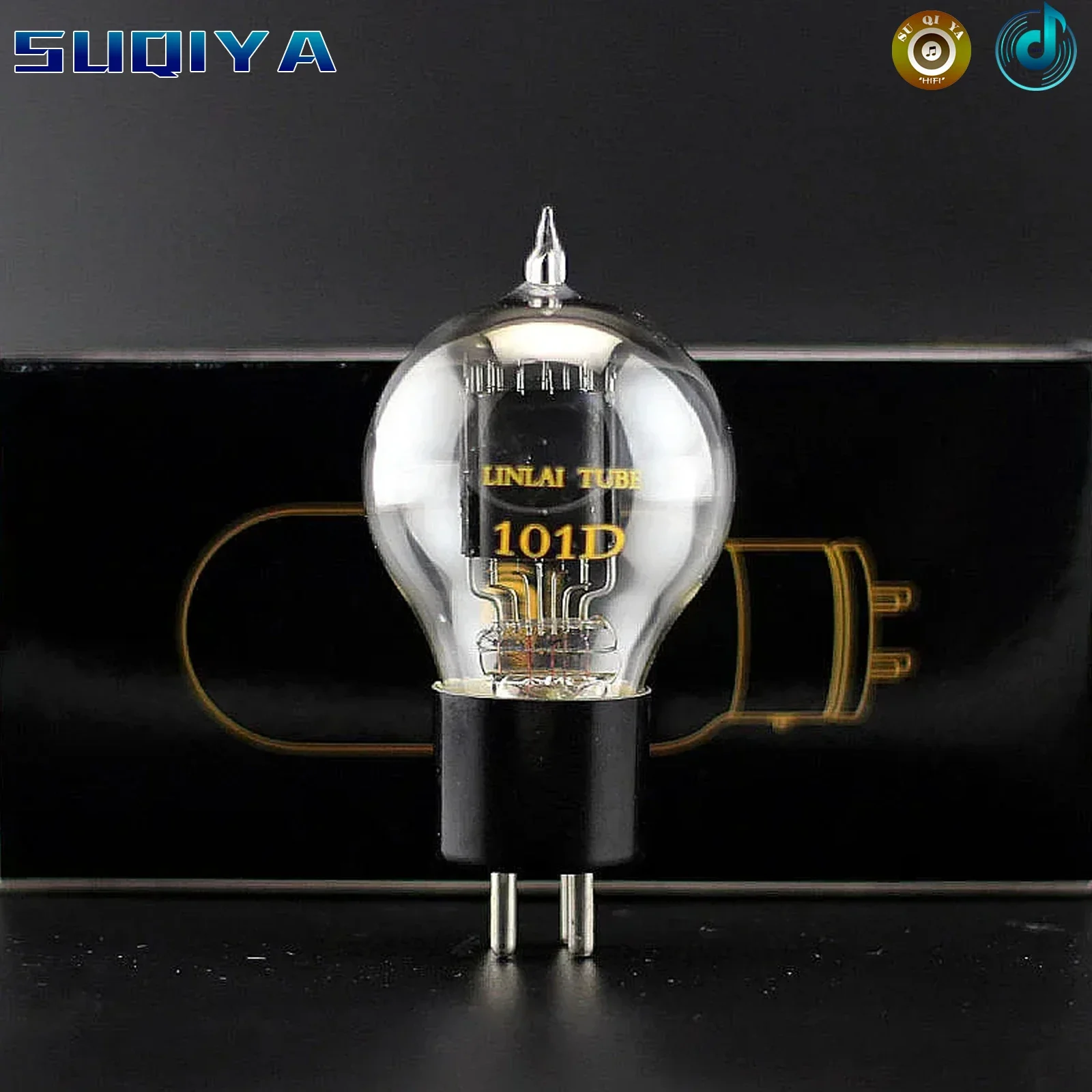 

101D LINLAI Vacuum Tube Rectifier Replaces Shuguang/Psvane//Guiguang WE101D/101F Factory Test Match
