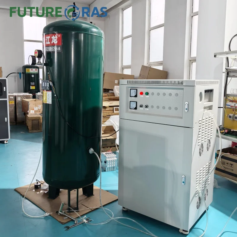 AIROW Aquaculture Ras Fish Farming Oxygenation System Concentrator Ceramic Oxygen Diffuser Fish Pond Oxygen Generator